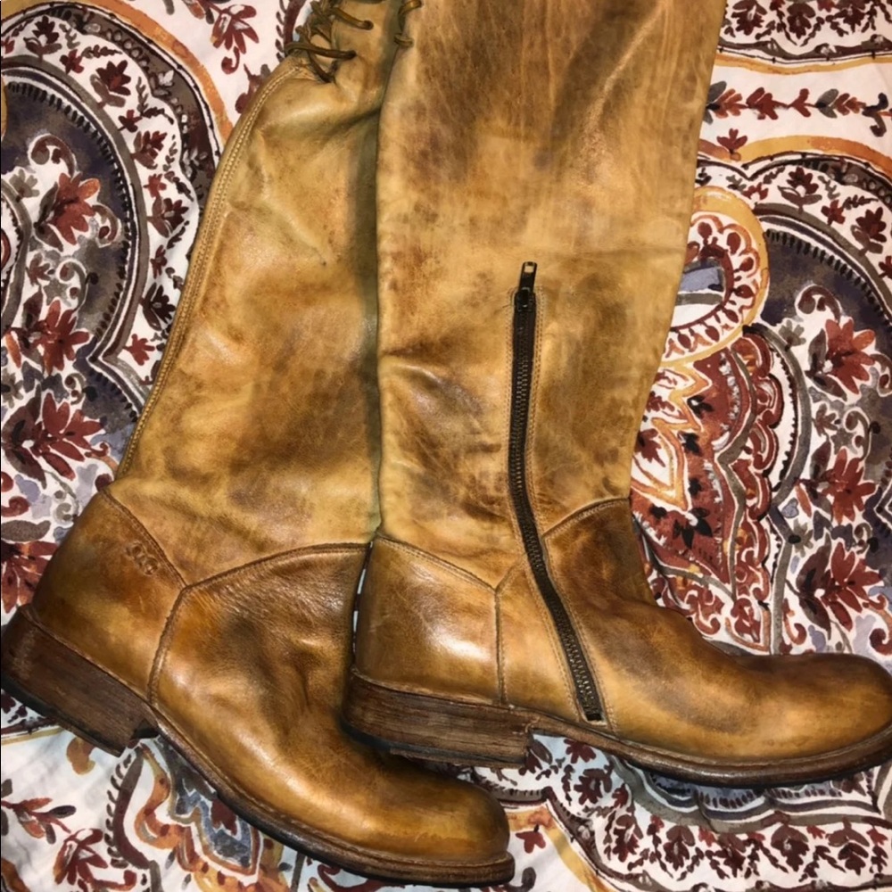 BED STU MANCHESTER TALL RIDING BOOTS SZ 9 EUC!!